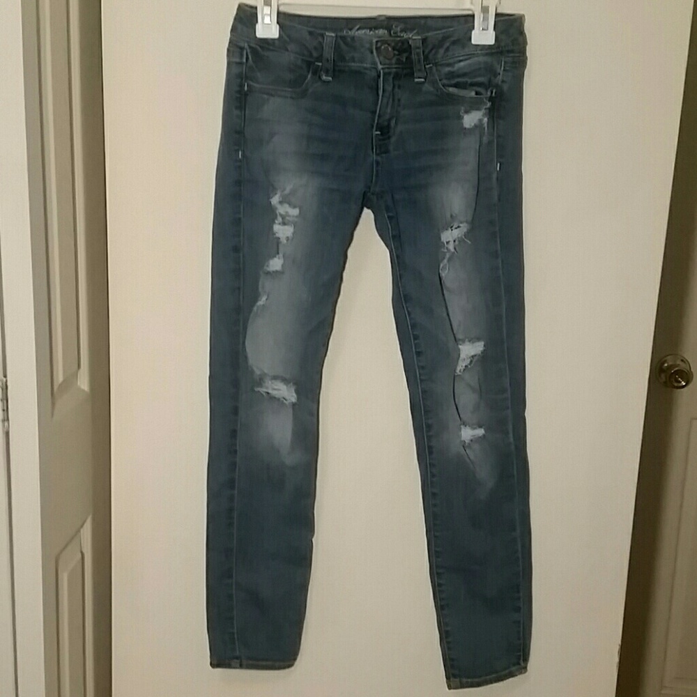 Lightly worn American Eagle jeggings